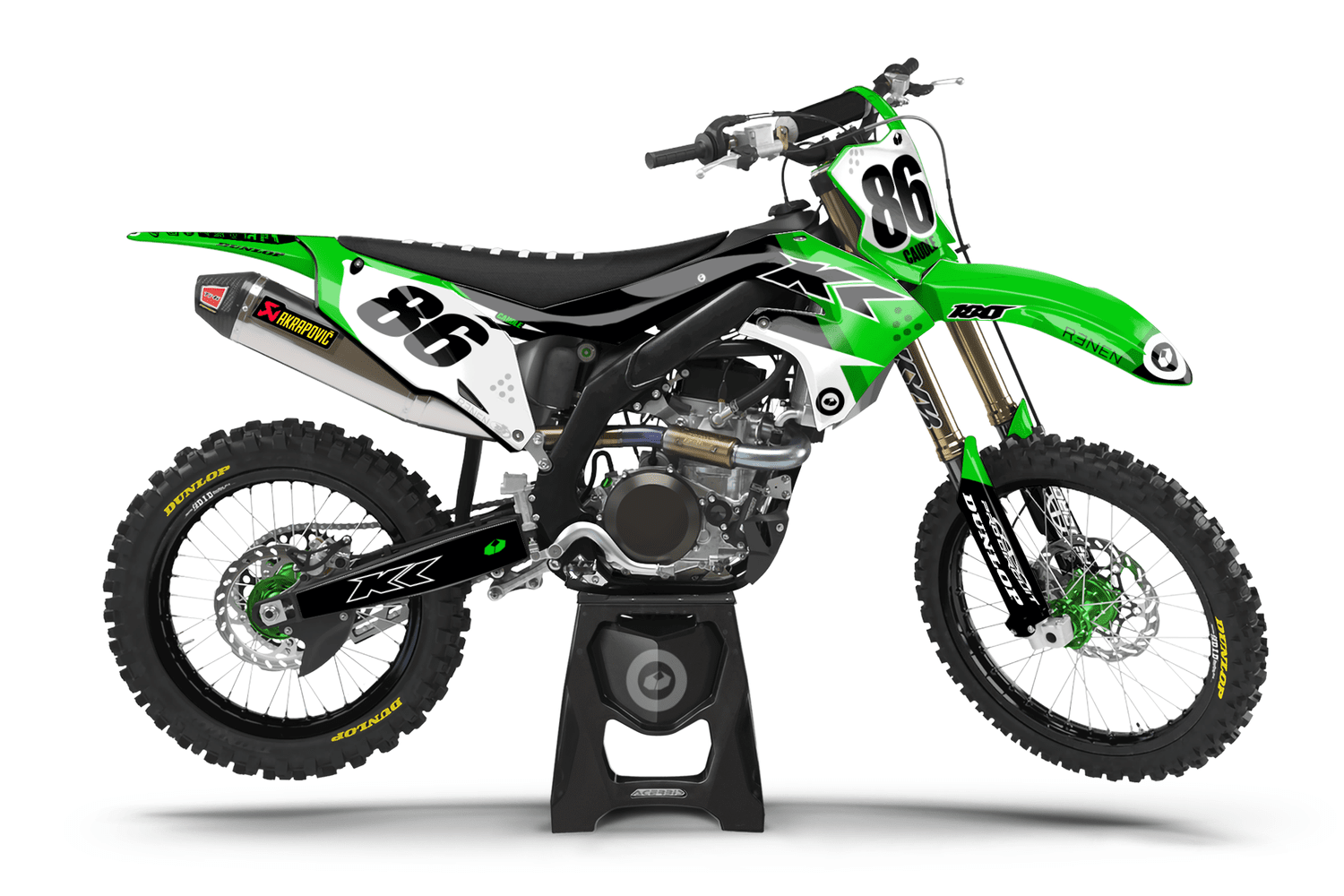 MKS♡ Slash White — 180Decals